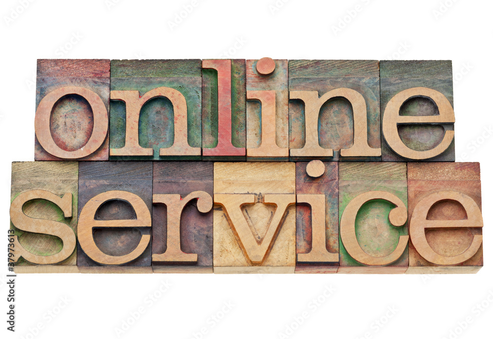 online service - internet concept online service - internet concept