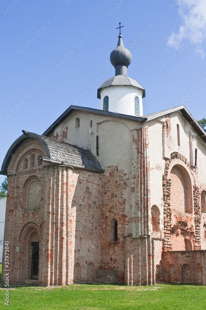 Church Paraskevy Friday at the auction. Novgorod the Great. Russ Church Paraskevy Friday at the auction. Novgorod the Great. Russ