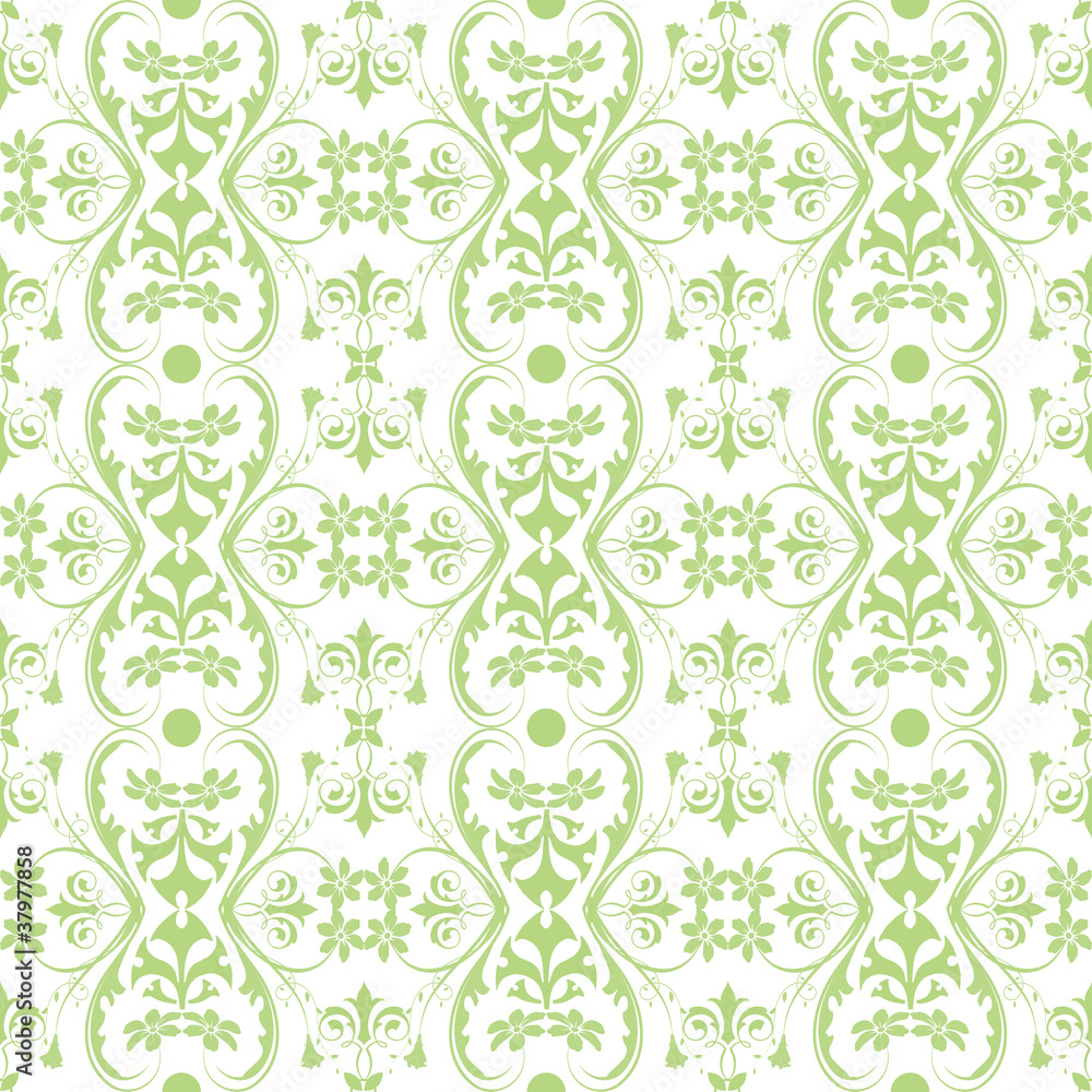 Obraz premium Seamless floral pattern