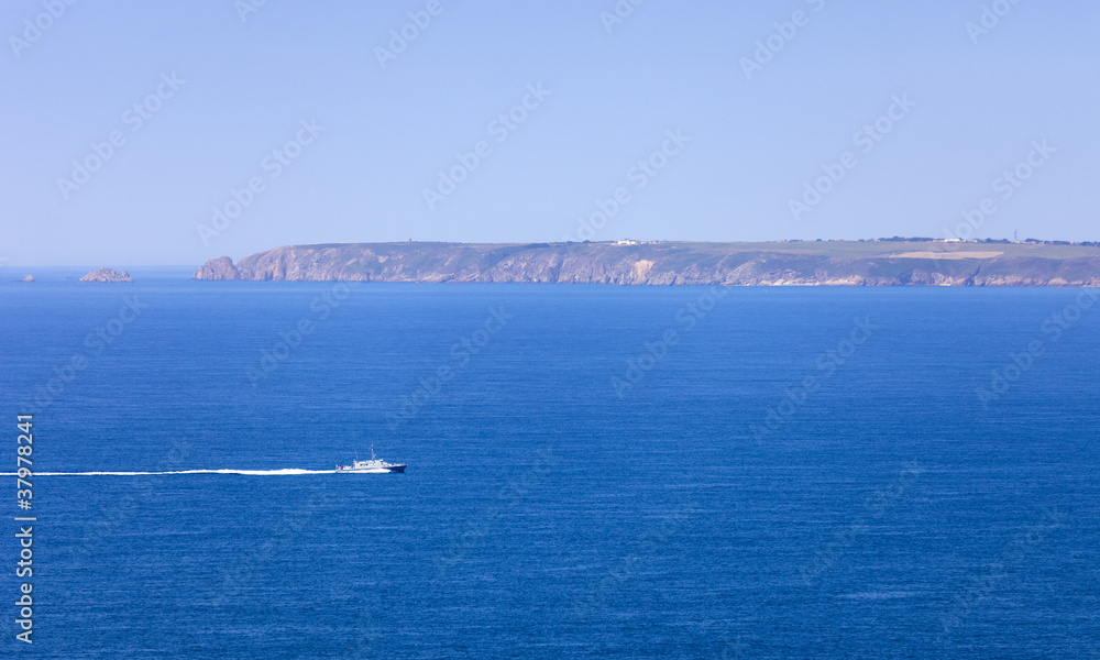 Southern cliffs of Alderney