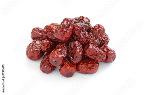 Foto dried jujube fruits,traditional chinese herbal medicine