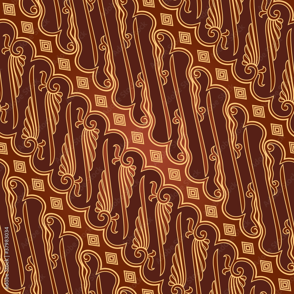 Seamless Batik Pattern 2 Seamless Batik Pattern 2