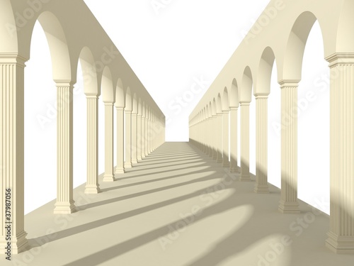 Photo colonnade