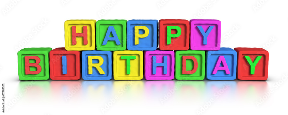 Play Blocks : HAPPY BIRTHDAY