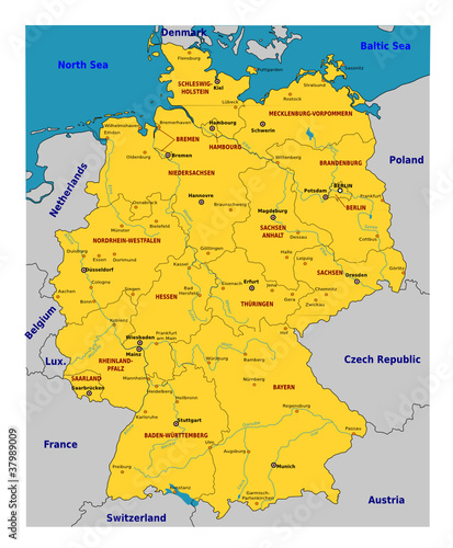 Allemagne - Régions