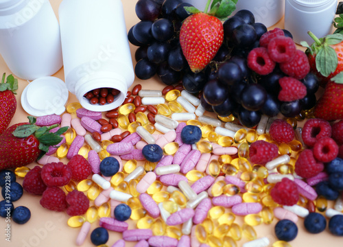 Nahrungsergänzung - Vitamine und Präparate