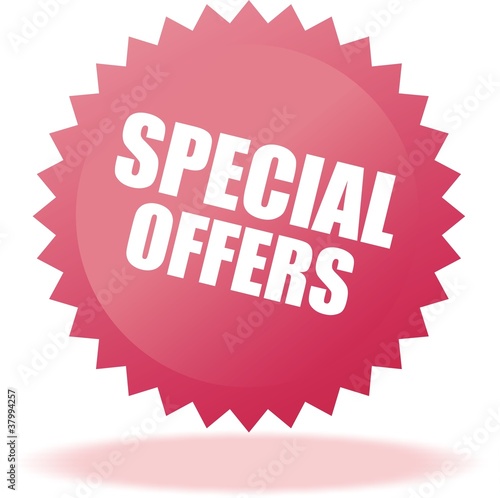 étiquette special offres