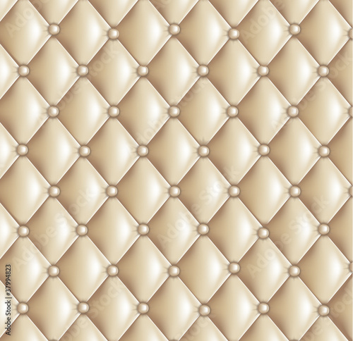 Fond capitonné beige