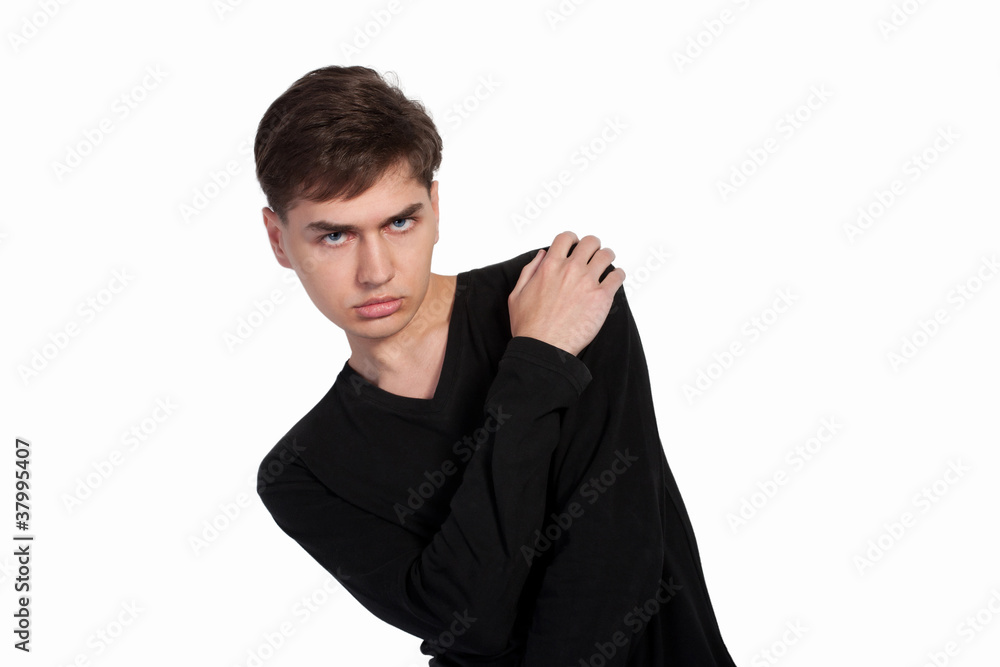 Portrait of a handsome young man Portrait of a handsome young man