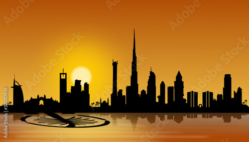 Dubai Sonnenaufgang