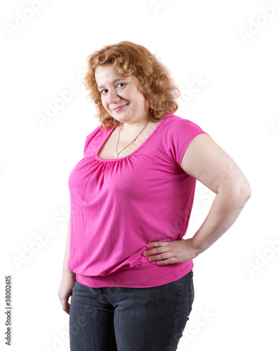 Quadro em tela fat ugly woman