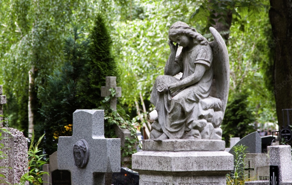 Obraz premium old cemetery