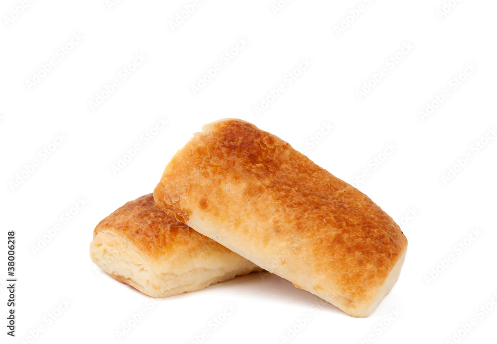puff pastry isolated puff pastry isolated