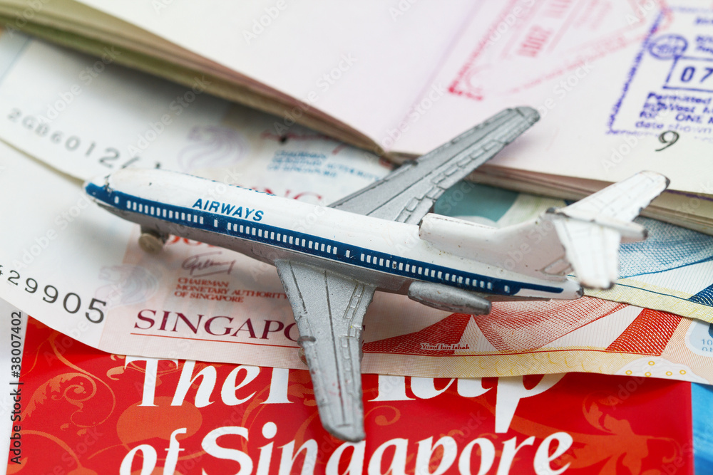 Samolepka All about singapore