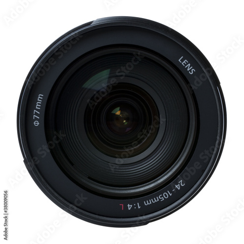 camera lens.
