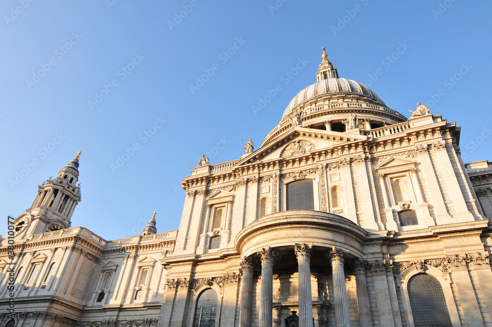 Saint Paul Cathedral in London, UK