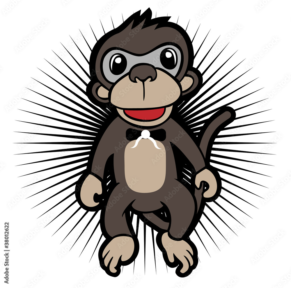 Monkey Character Vector