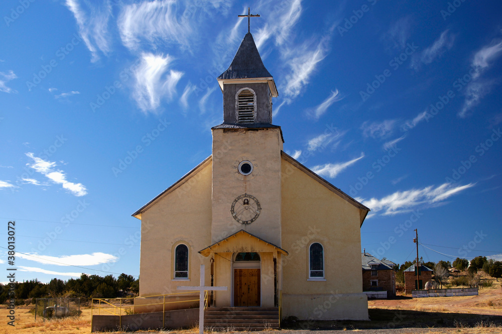 Sacred Heart Church at Dilia, New Mexico