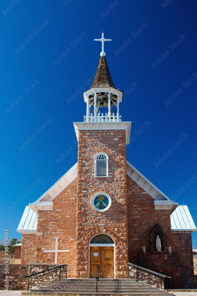Obraz premium de padua church cathedral saint st. anthony new mexico nm
