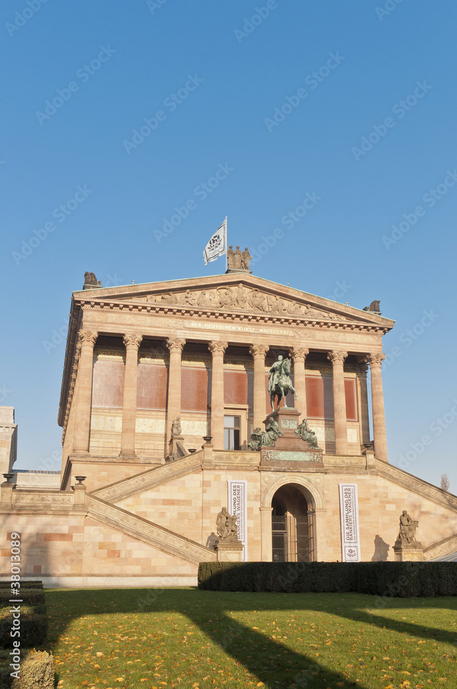 Obraz premium Alte Nationalgalerie (Old National Gallery) on Berlin, Germany