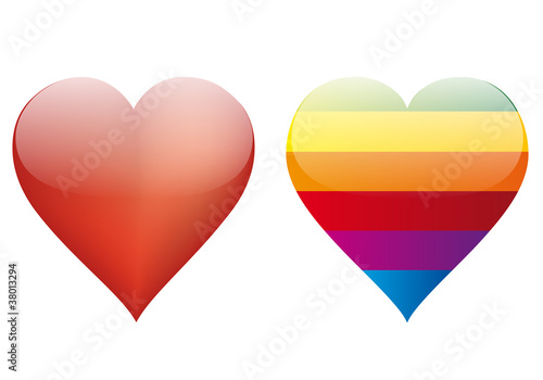 coeurs homo hetero