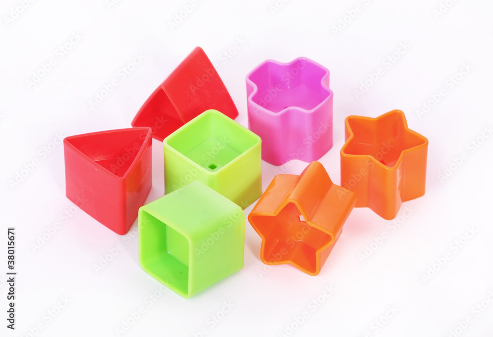 Obraz premium Abstract shape toys