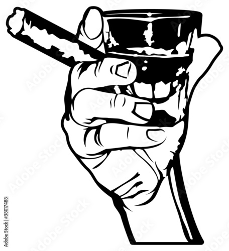 Cigar and Scotch