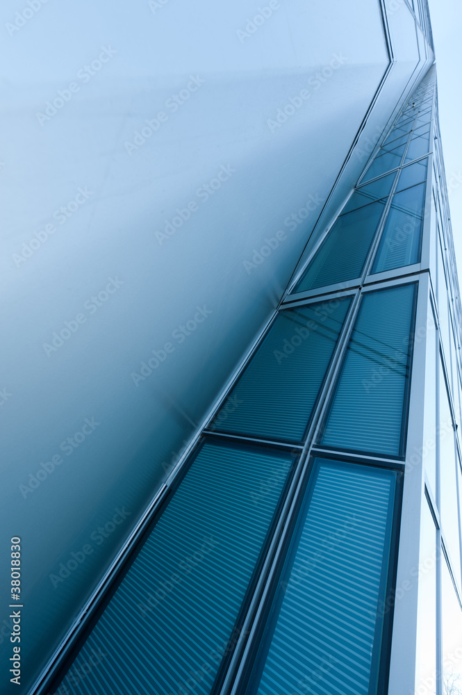 Fototapeta premium Building bleu 3