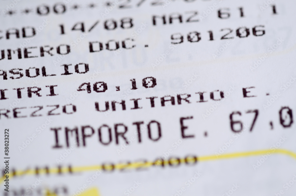 Obraz premium Gasolio