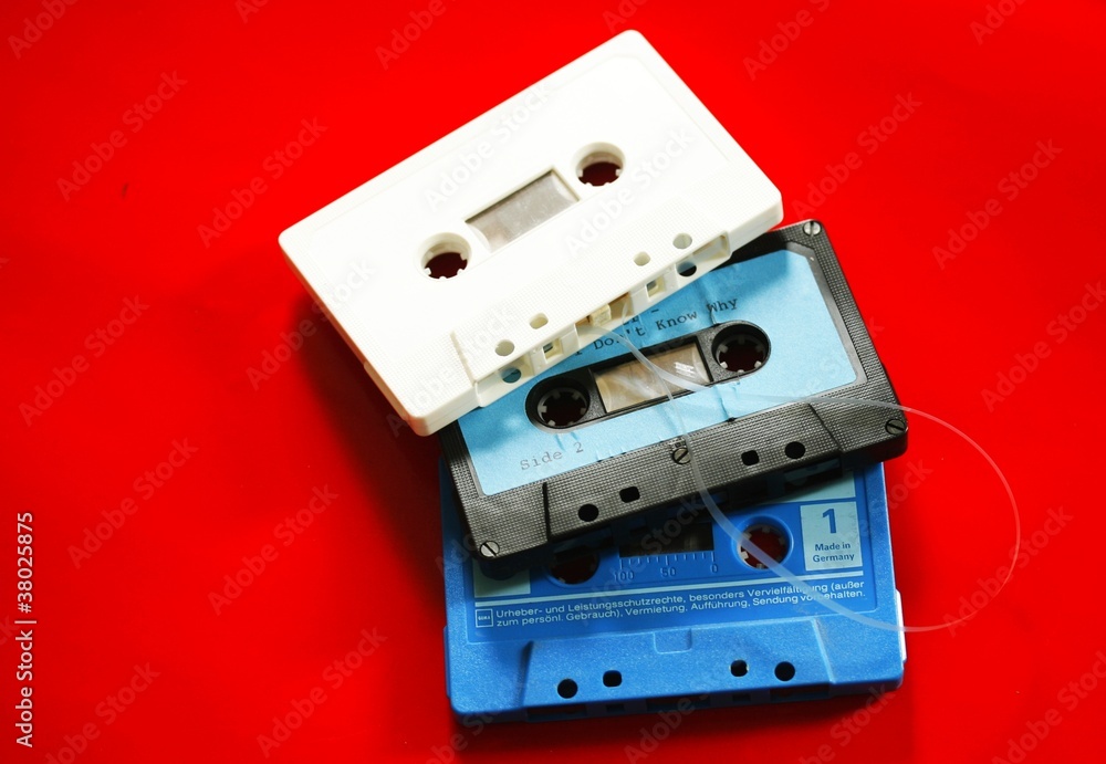 Obraz premium Musikkassetten