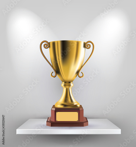 gold trophy