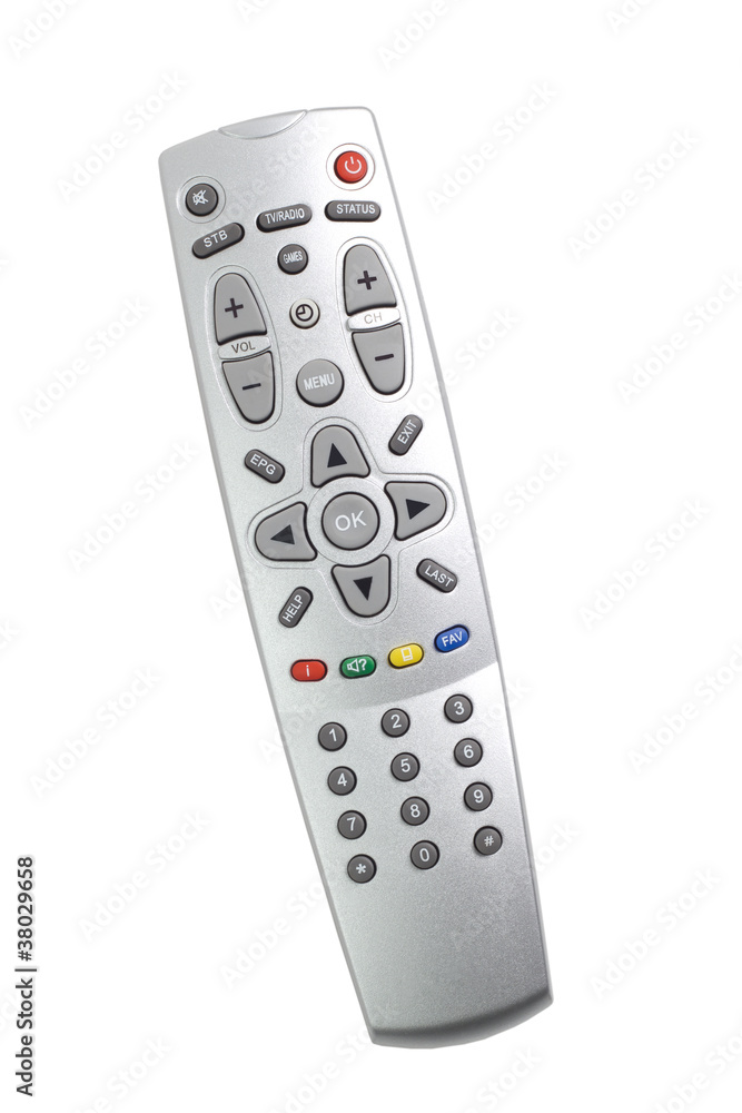 remote control tv access monitoring support isolated on white ba remote control tv access monitoring support isolated on white ba
