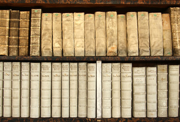 Fototapete Bibliothek Bücherregal  © RPL-Studio