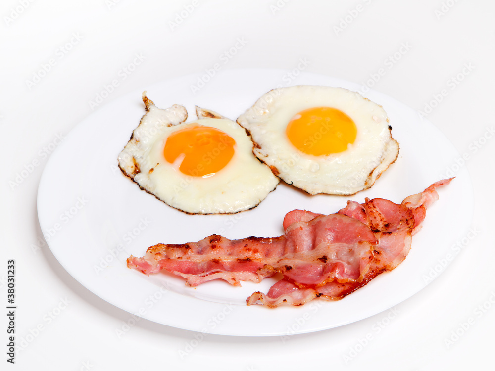 Spiegelei mit Bacon Spiegelei mit Bacon