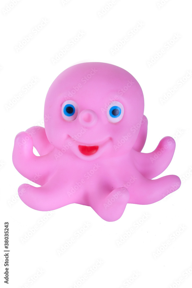 pink octopus toy