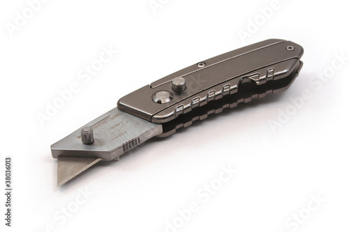 Isolated Utility Knife photo