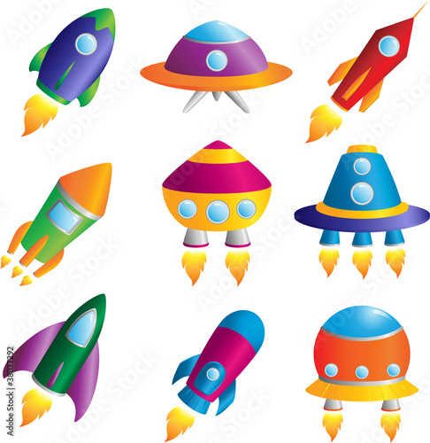 Rockets icons