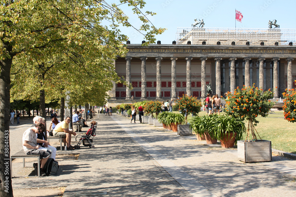 Naklejka premium altes museum Muzeum starożytności