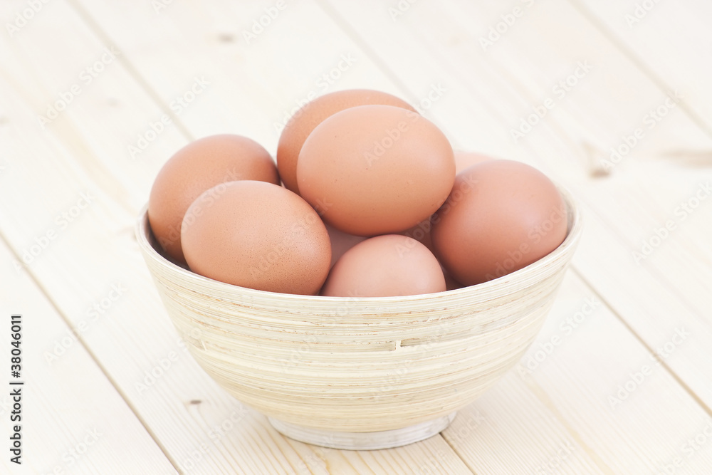 eggs in a bowl eggs in a bowl