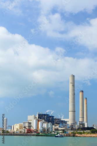 Coal fired electric power plant