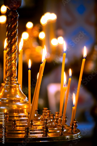 Russian orthodox candles