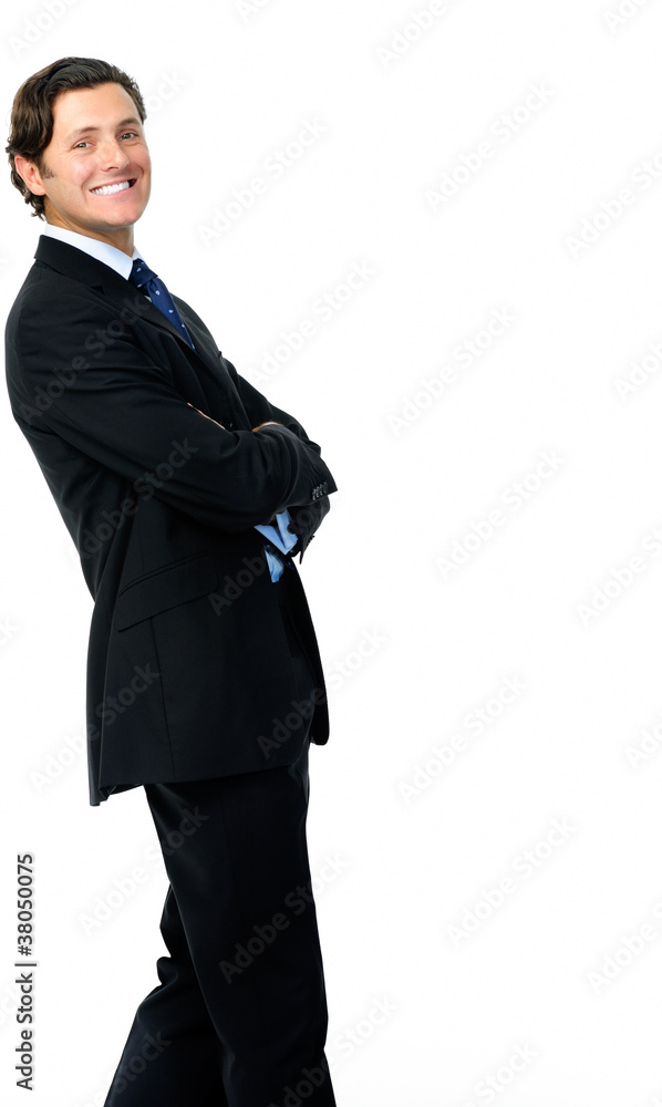 confident businessman confident businessman