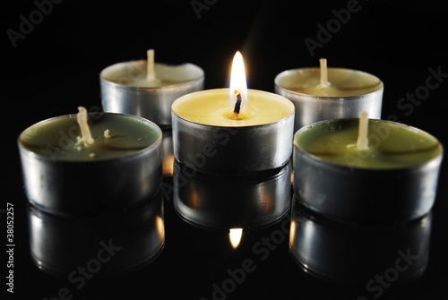 five little candles