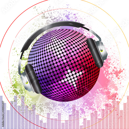 discoball grunge