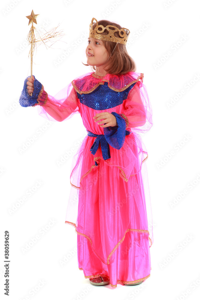 Young girl as magic fairy Young girl as magic fairy