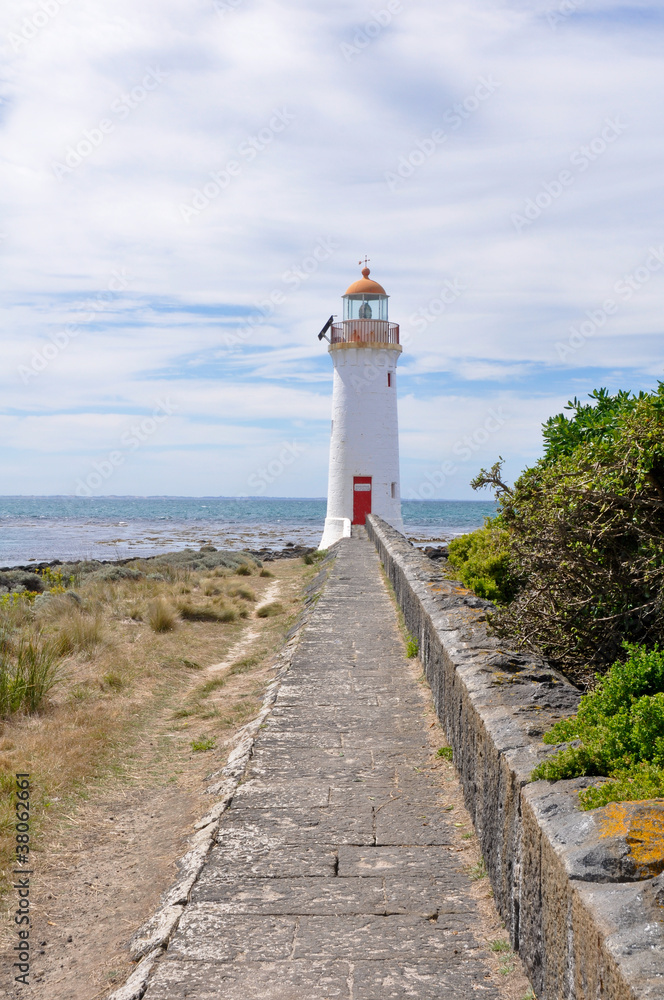 The Griffiths Island Lighthouse (Australia)