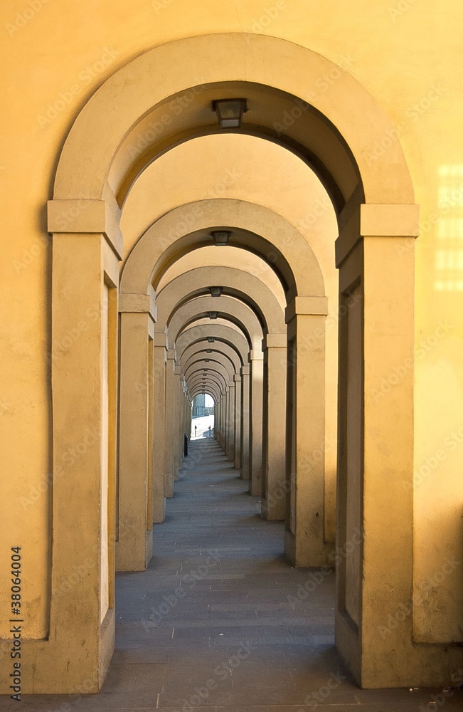Street in Florence, Italia