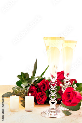 Roses and Champagne photo