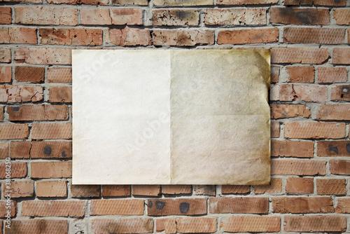 paper on brickwall