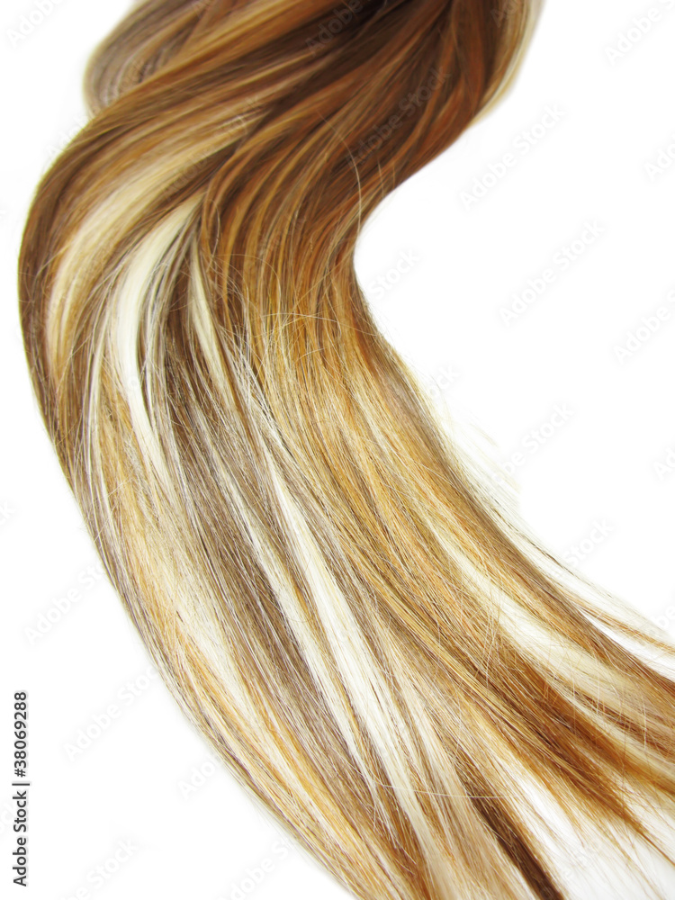 Fototapeta premium highlight hair texture background
